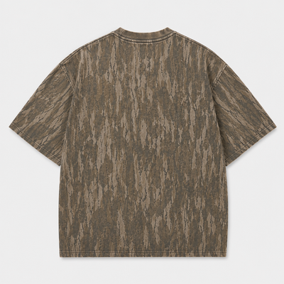 USA Camo Puff Print 4th of July T-Shirt