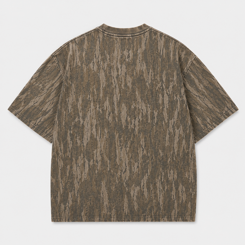 USA Camo Puff Print 4th of July T-Shirt