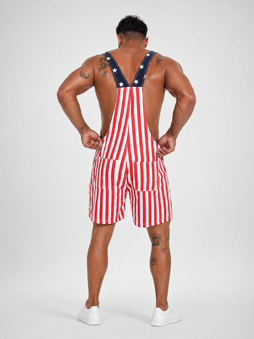 USA 4th of July Overalls