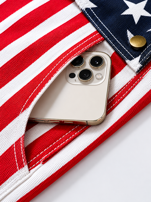 USA 4th of July Overalls